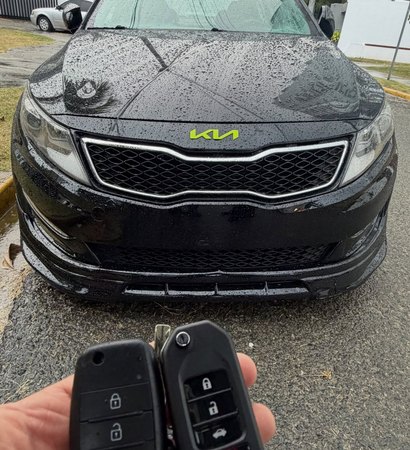 Kia All Keys Lost, Roadside